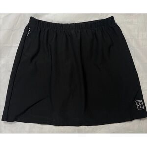 Vtg Nike Womens‎ Black RegFit Elastic Waist Pull-On Athletic Skort S Skirt